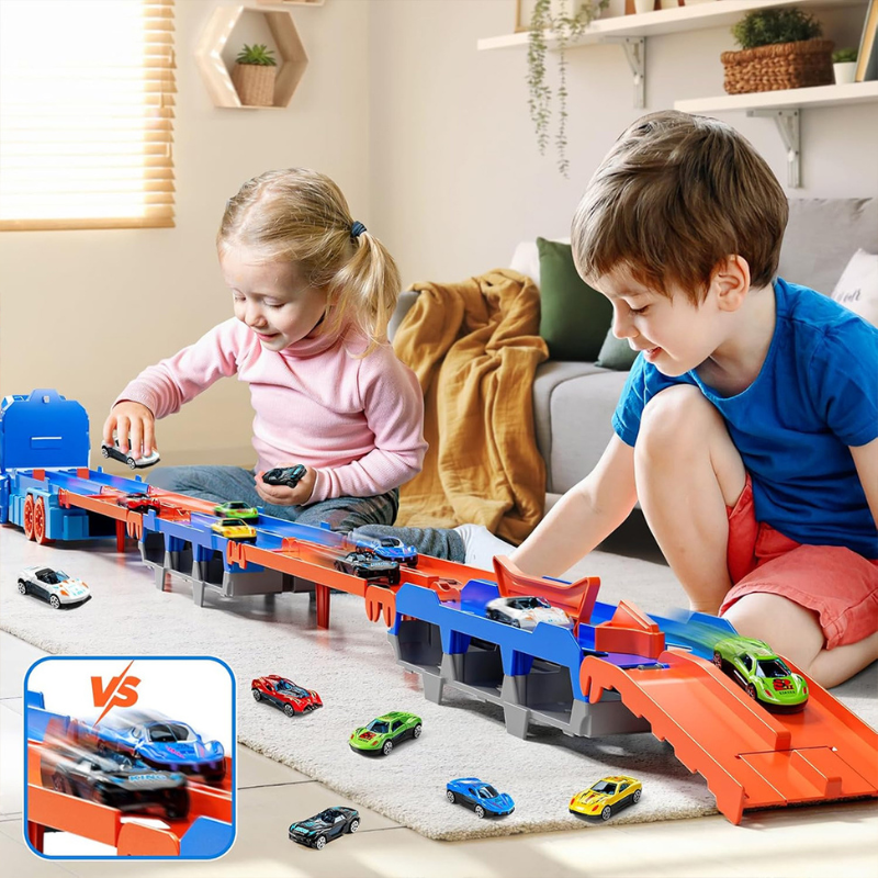 JurassicTruck™ – Cool & Lustig – Zusammenklappbarer Dino-Transportwagen