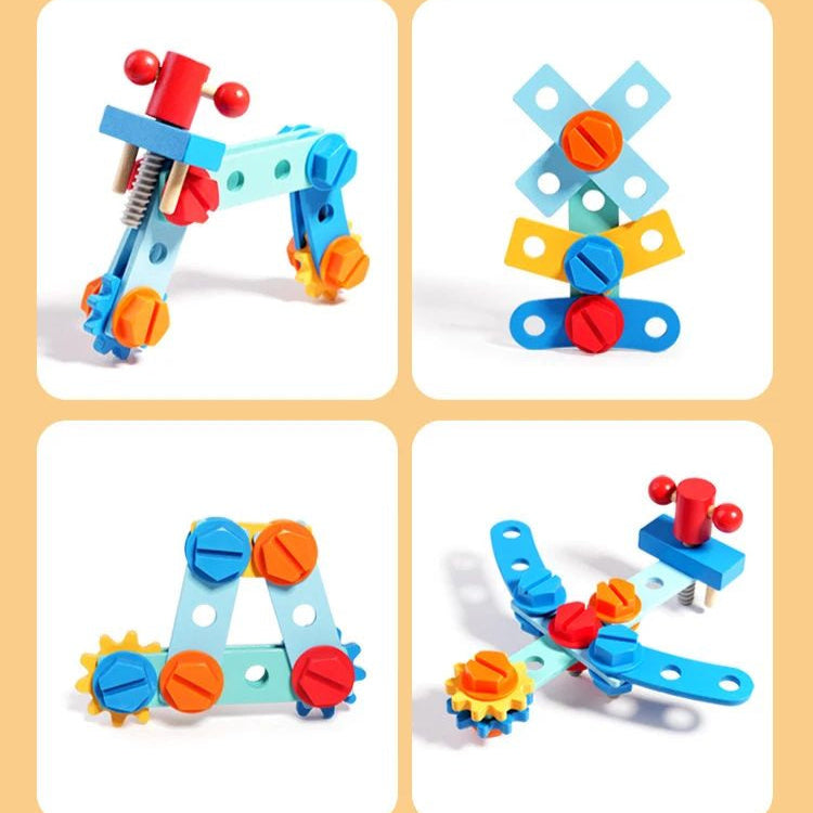 Busy Box™ - Entdecken & Lernen - Aktivitätsbox aus Holz