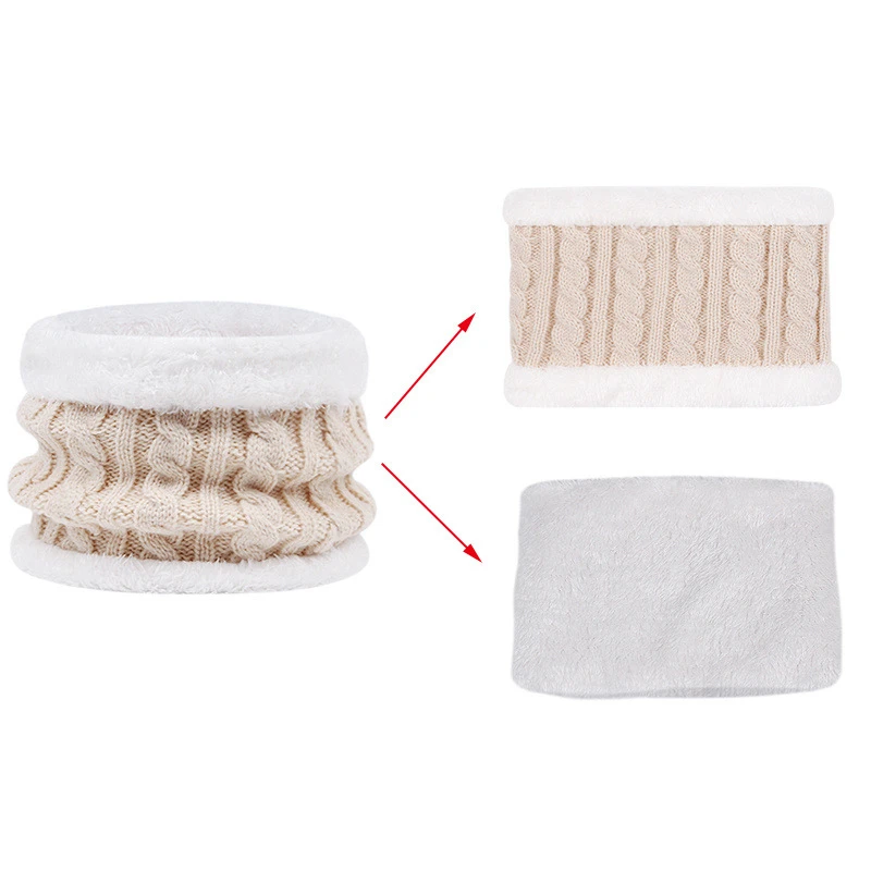 CozyPom – Warm & Weich - Winterset mit Mütze, Schal und Handschuhen