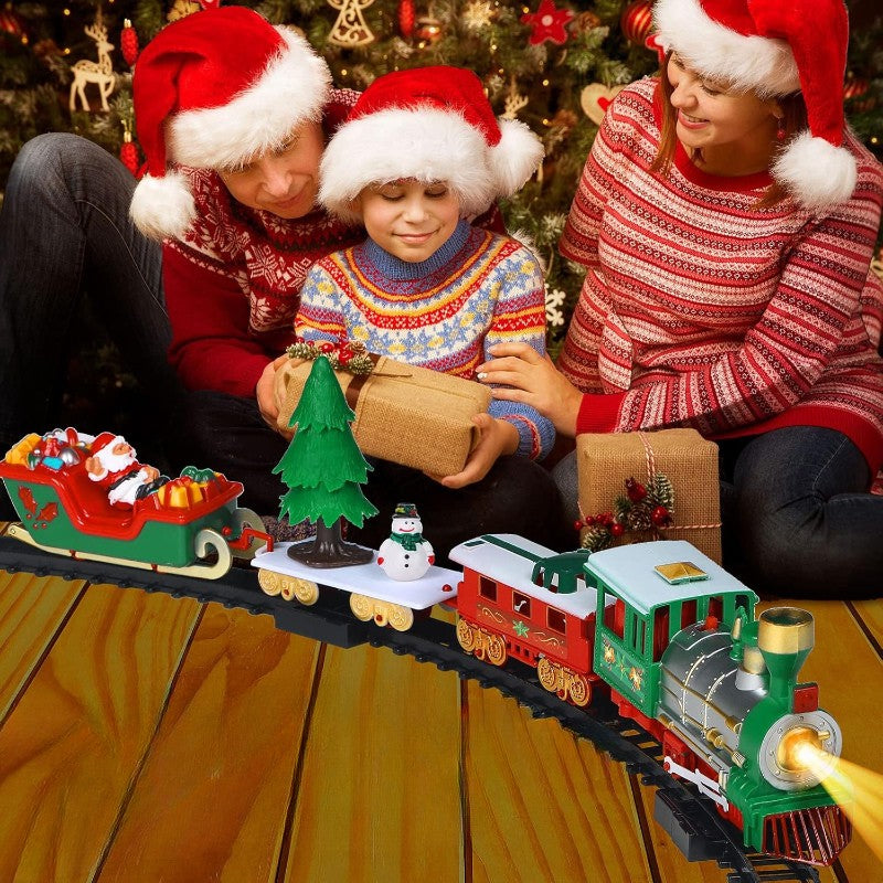 XmasTrain – Festlich & Unterhaltsam – Elektrisches Zugset für Weihnachten