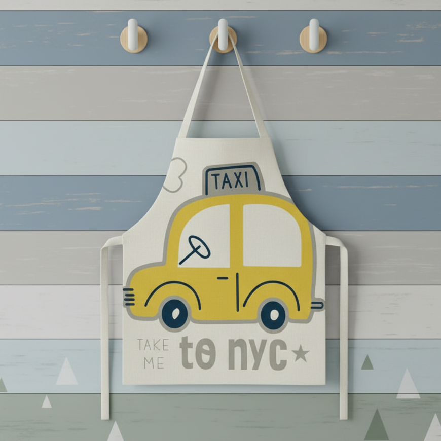 MiniChef™ – Verspielt & schmutzabweisend - Schürze für Kinder