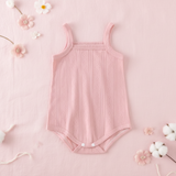 Summer Bodysuit – Leicht & bequem – Gestrickter Baby-Strampler