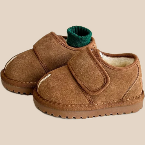 CozyStep Kids – Warm & Selbstständig – Djamena Klettverschlussschuhe