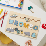 Woods™ - Genieße ein Puzzle mit deinem eigenen Namen! - Personalisiertes Puzzle