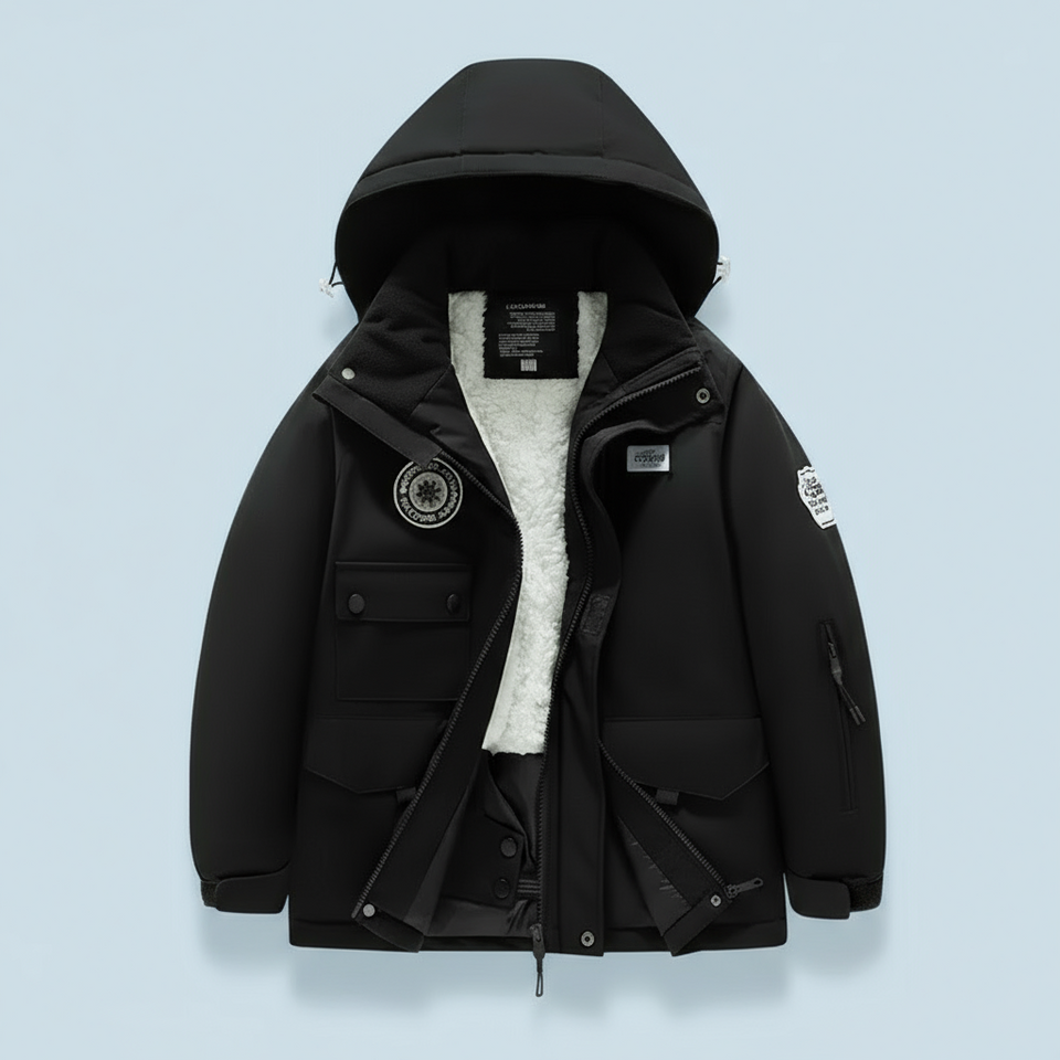 GlacierFit – Atmungsaktiv & schützend Wasserdicht – Skianzug mit Fleecefutter