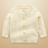 CozyCub – Bequem & Modisch – Gestrickter Kinder-Cardigan-Pullover