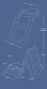 Potty Training Seat™ - Toilettentraining für die Kleinsten - Faltbares-Töpfchen
