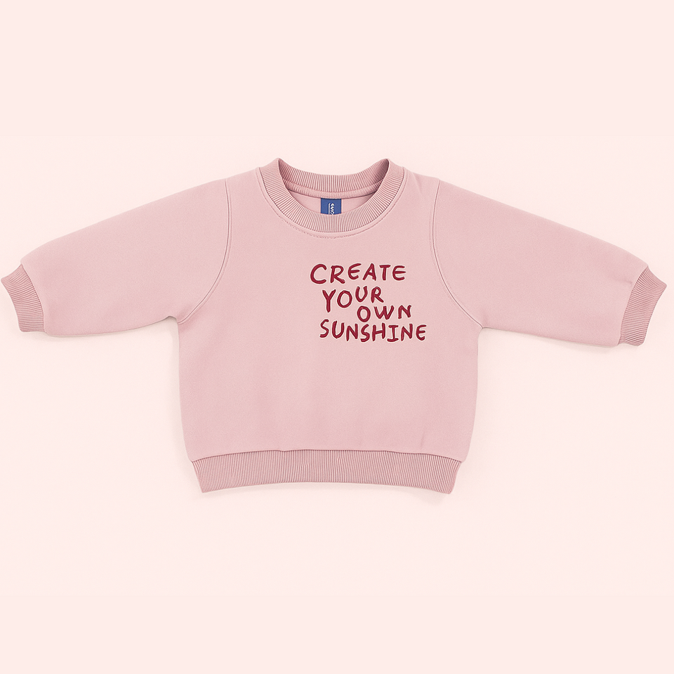 Mini Fashion™ - "Erschaffe deinen eigenen Sonnenschein" - Pullover
