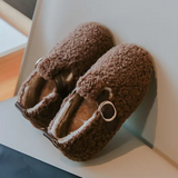 WarmSteps – Bequem & kuschelig – Plüsch-Winterschuhe für Kinder