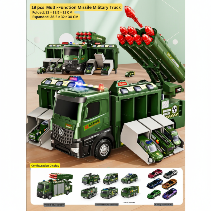 MegaTank – Robust & innovativ – Militärlastwagen