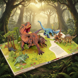 JurassicKids – Spannend & lehrreich – 3D-Dinosaurier-Enzyklopädie als Pop-up-Buch