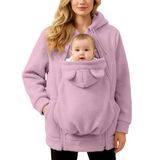 MamaNest – Warm & praktisch – 2-in-1-Tragejacke für Mama und Baby