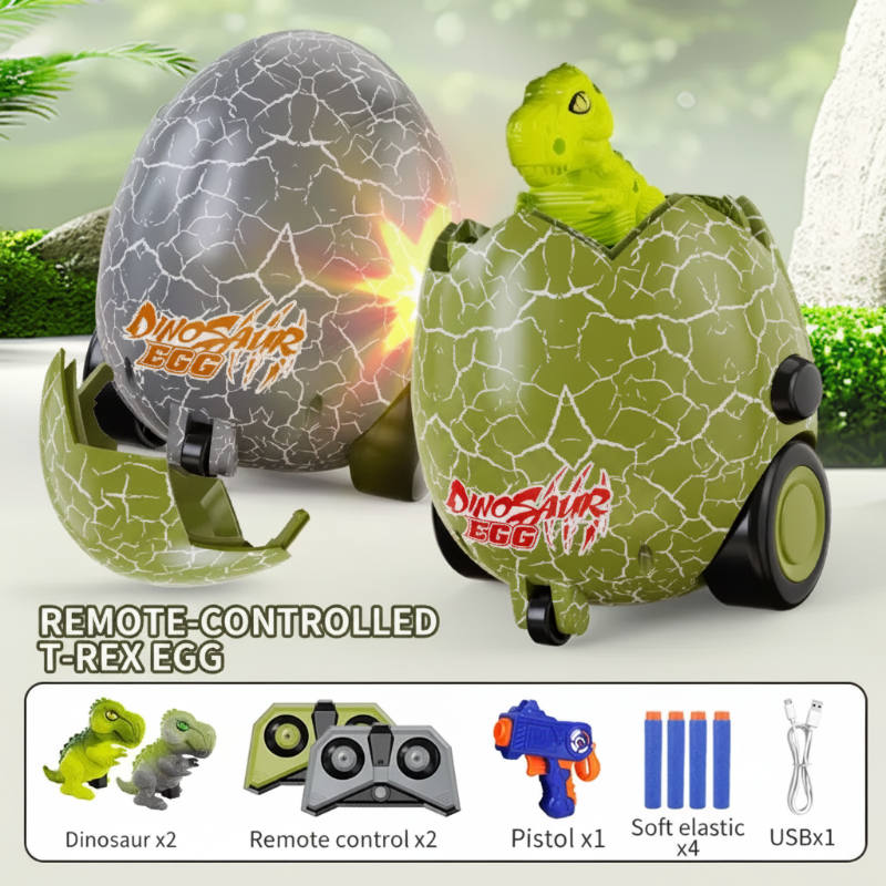 RoarPlay – Spannend & interaktiv – RC-Dinosaurier-Ei