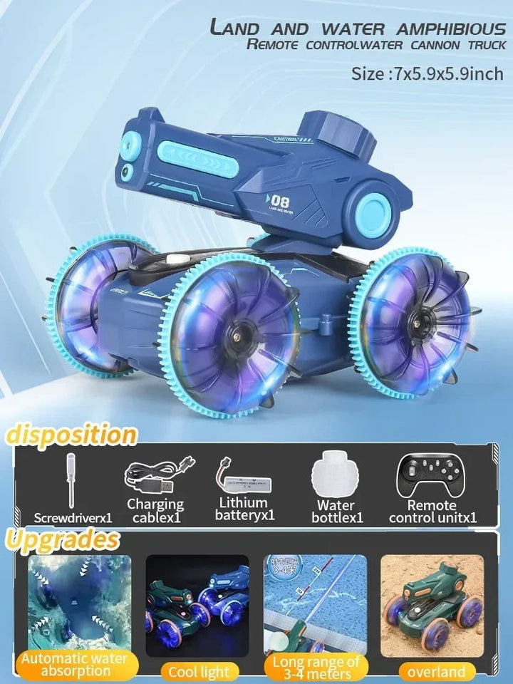 Aqua Racer™ – Doppelt so hart – RC Amphibien-Rennwagen