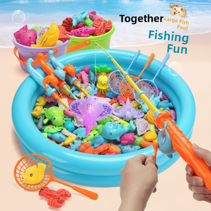 Fishing Game – Lernen & Entdecken - Magnetisches Fischspiel