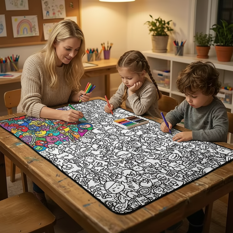 ColorFun – Kreativ & lehrreich – Große Maldecke