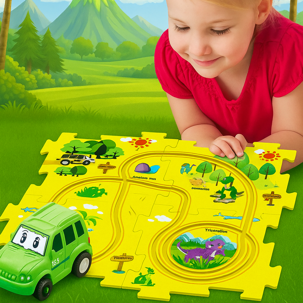 Car Track™ - Bauen, spielen und entdecken - Spielzeugauto-Set