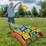 SkillShot – Sportlich & herausfordernd – Spiel „Tic-Tac-Toe“ mit Bohnensäckchen