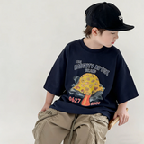 MushroomPlay – Casual & Streetwear – Oversized-T-Shirt mit Pilz-Print