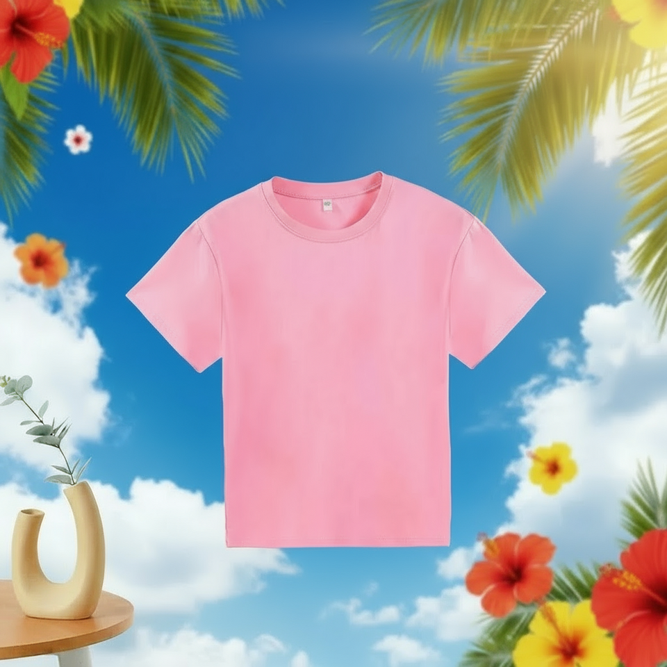 LumiWear – Frisch & Zeitlos – Basic-T-Shirt mit kurzen Ärmeln