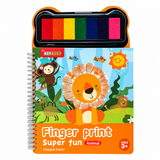 FingerArt – Kreativ & farbenfroh – Fingerfarbenbuch für Kinder