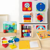 TinySkills – Kreativ & Lernfördernd – Montessori-Magnet-Busy-Board-Spielbrett