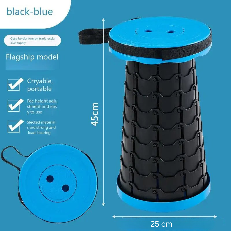 QuickSit - Schnell und stabil - Bunter Klapphocker