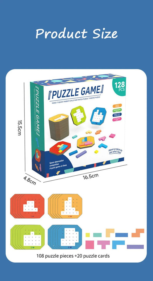 Logic Blocks™ – Farbe & Kreativität – Geometrisches Rätsel