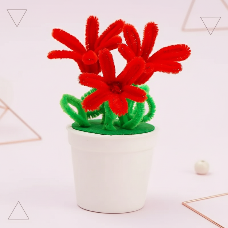 CraftBloom – Bunt & Kreativ – DIY-Blumentopf-Bastelset