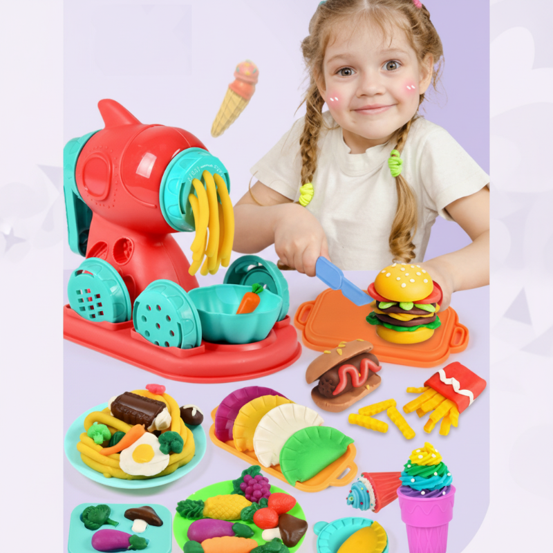 PlayDough Fun – Spielerisch & Kreativ – DIY-Knete-Spielset