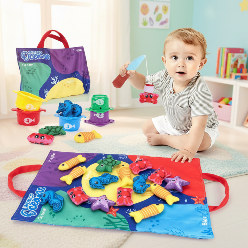 LittleFisher – Lernreich & interaktiv – Montessori-Fischspiel