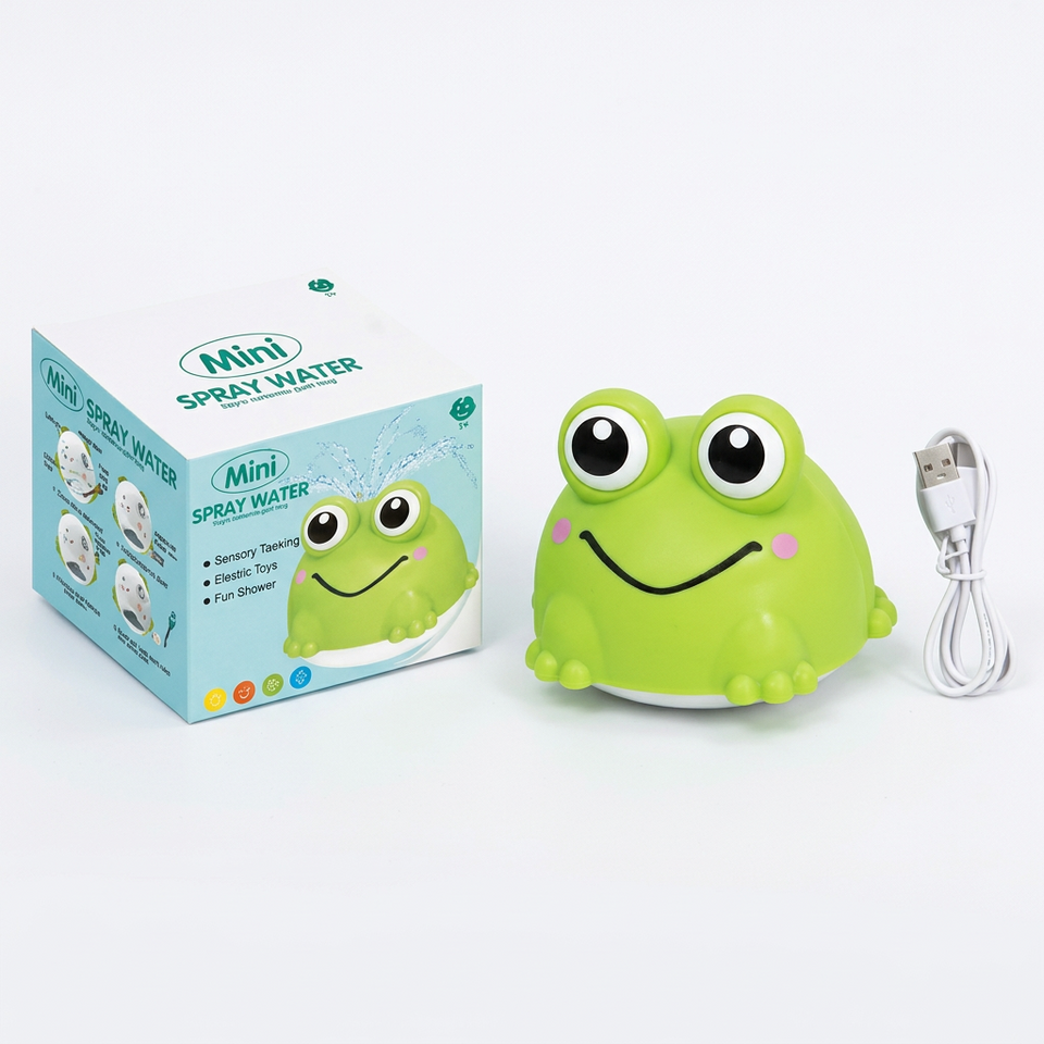 FrogSplash – Fröhlich & interaktiv – Automatischer Trinkbrunnen