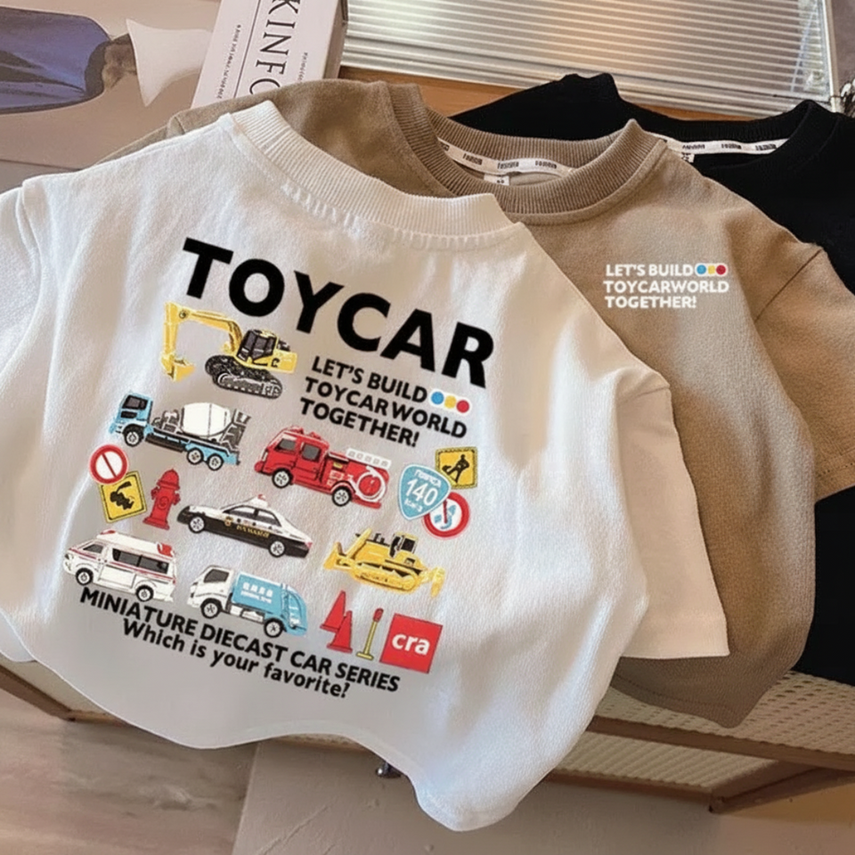 PlayCars – Alltagskleidung & Weiche Kleidung – Kinderkleidung mit Auto-Motiv