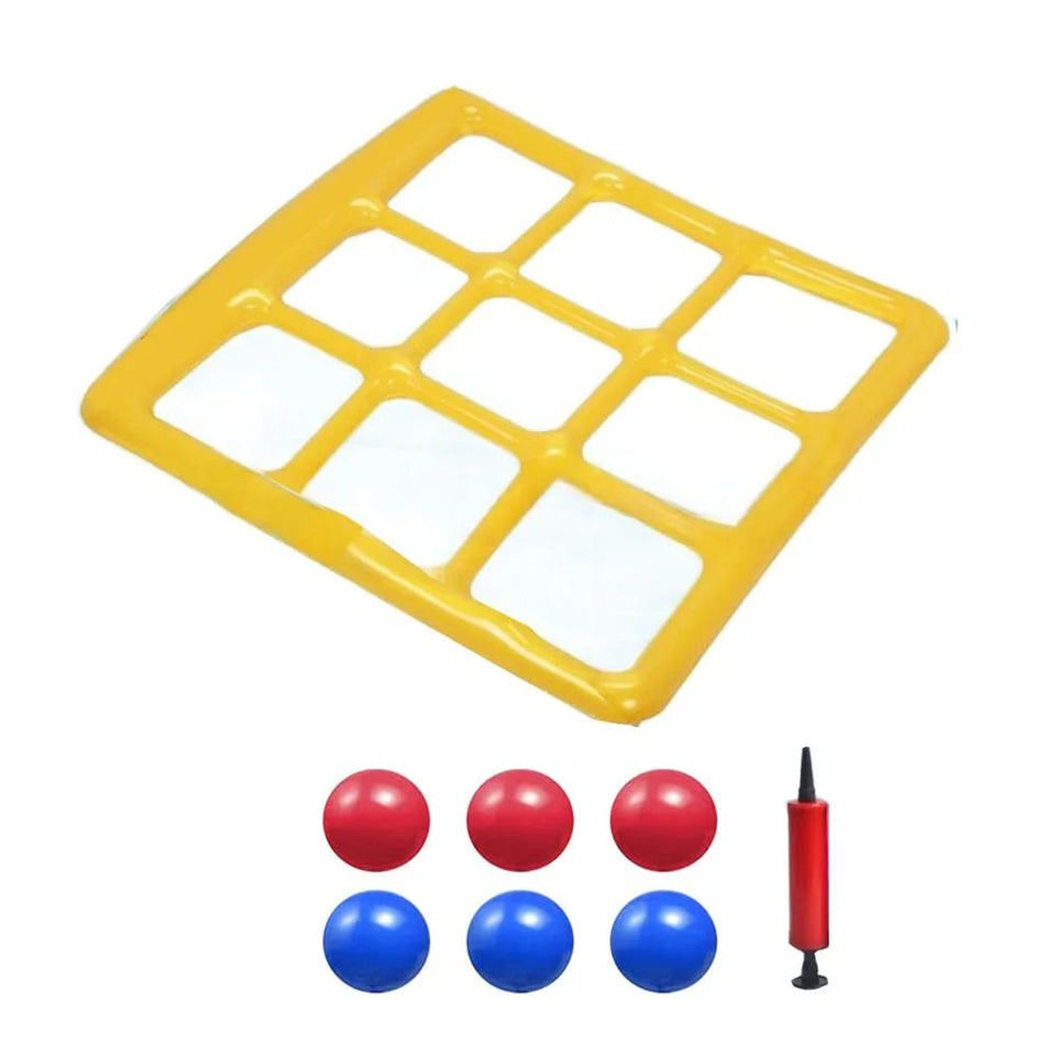 Pool Tic Tac Toe – Bunt & lustig - Pool Vier in einer Reihe Spielset