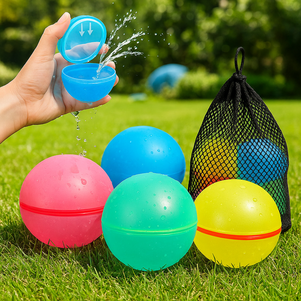 Reusable Water Balloons™ - Erfrischender Wasserspaß - Wiederverwendbare Wasserballons