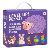 Woods™ - Feinmotorik und Kreativität - 6-in-1-Puzzle