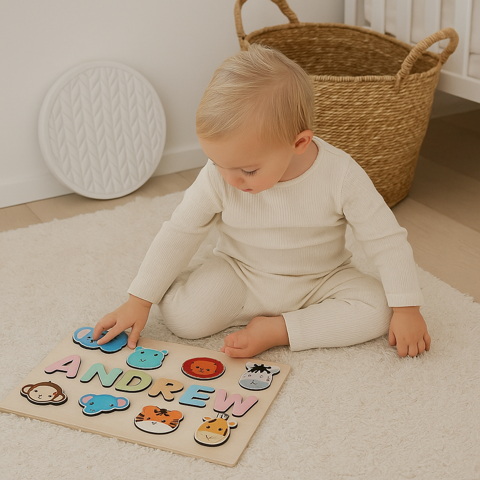 Woods™ - Genieße ein Puzzle mit deinem eigenen Namen! - Personalisiertes Puzzle