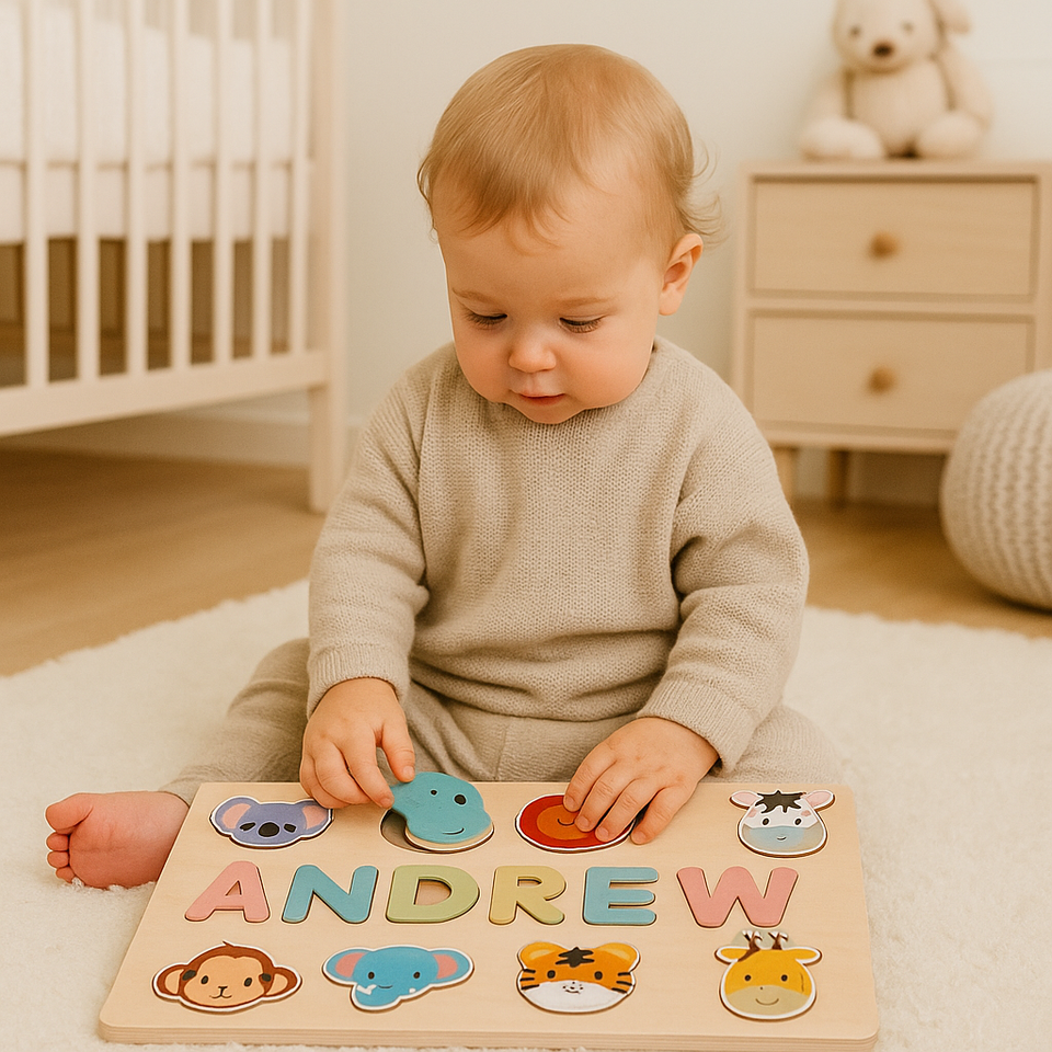 Woods™ - Genieße ein Puzzle mit deinem eigenen Namen! - Personalisiertes Puzzle