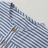 LittleClassic – Elegant & bequem – Leinenhemd für Jungen mit Knopfdetail