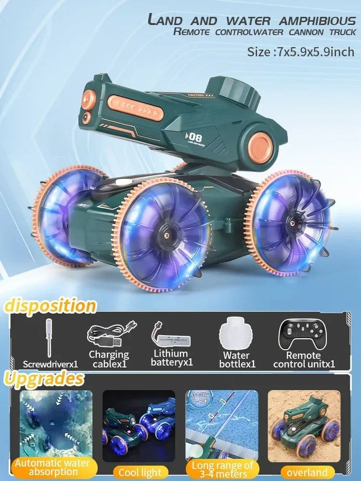 Aqua Racer™ – Doppelt so hart – RC Amphibien-Rennwagen