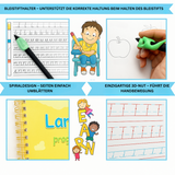 Calligraphy Book™ | Die erste Einführung ins Schreiben - Schreibbuch