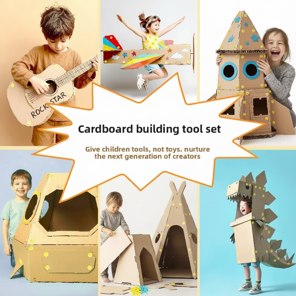 CardboardMaster – Spielerisch & Fördernd – Bastel-Bausatz aus Pappe