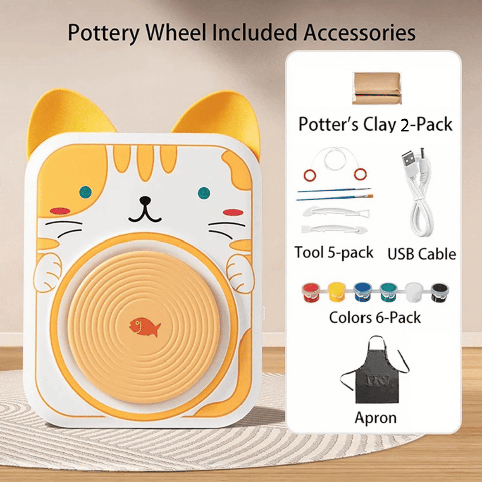 Pottery Set™ - Kleine Künstler - Töpfer-Set für Kinder