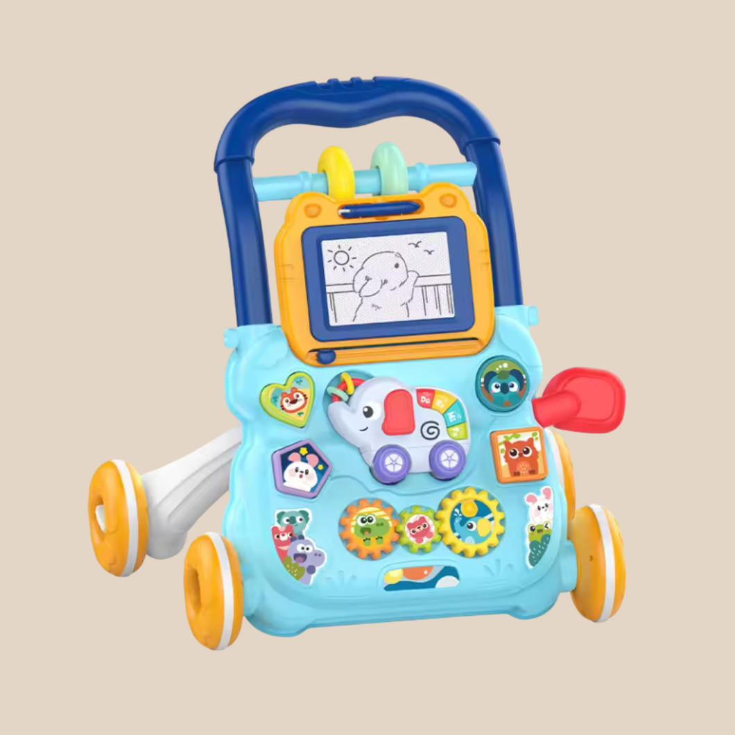 BabyWalker – Lernen & Spielen – Lauflernwagen mit Aktivitätsbrett