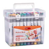 HighlightPro – Doppelt & bunt – Geruchsneutrale & abwaschbare Schulstifte