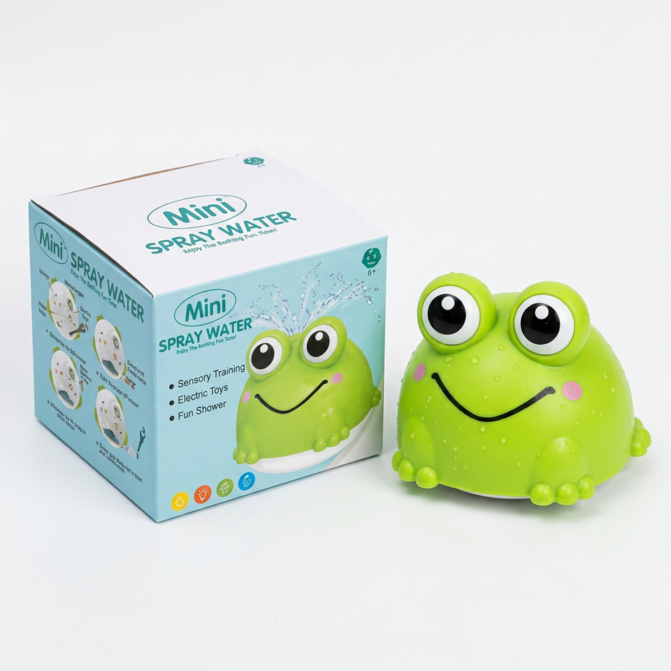 FrogSplash – Fröhlich & interaktiv – Automatischer Trinkbrunnen
