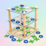 LogicTower – Pädagogisch & Clever – Tic-Tac-Toe 3D