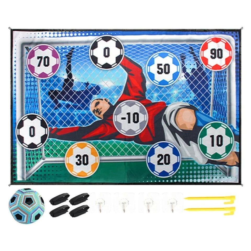 Sticky Soccer™ – Platte & Treppe – Spielmatte Fußball