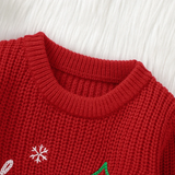 JoyKnit – Gemütlich & warm – Weihnachtspullover mit Aufdruck