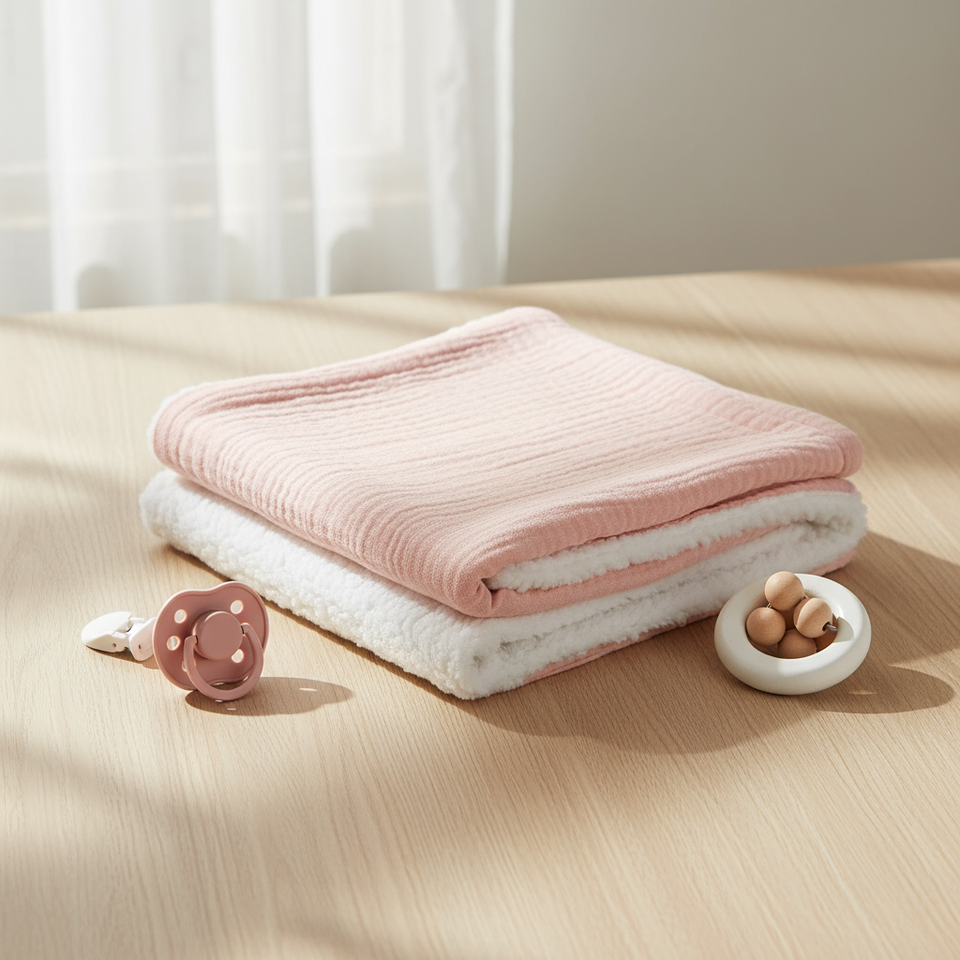 SnuggleBear – Premium Dicke & Weiche Babydecke